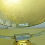 a vintage brass and steel dressing mirror by durlston designs