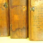 wonderful mix of antique vintage french faux livres (false books)