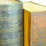 wonderful mix of antique vintage french faux livres (false books)