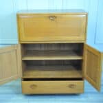 a vintage ercol drinks cocktail bureau cabinet