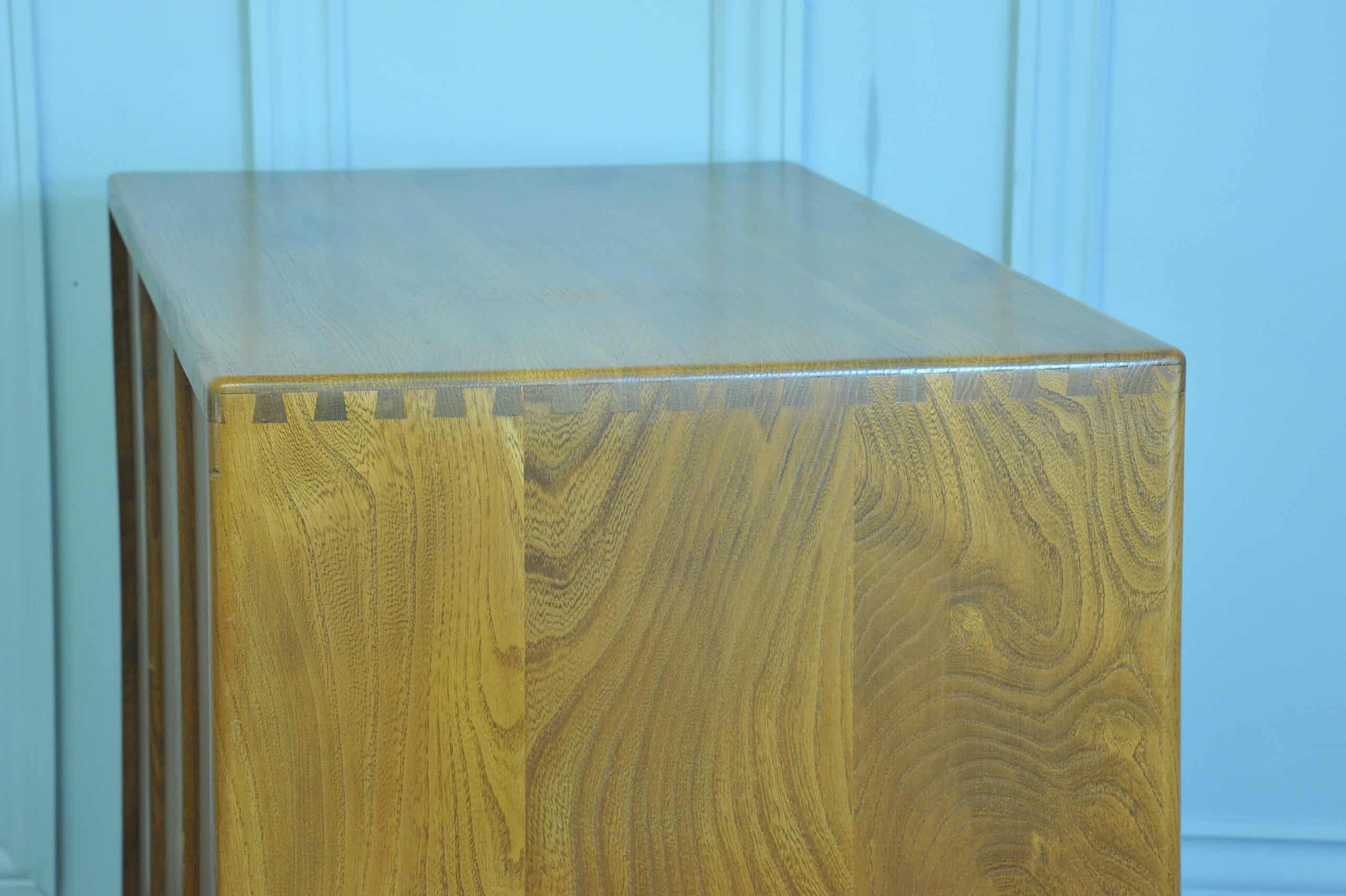 a vintage ercol drinks cocktail bureau cabinet