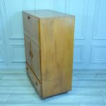 a vintage ercol drinks cocktail bureau cabinet