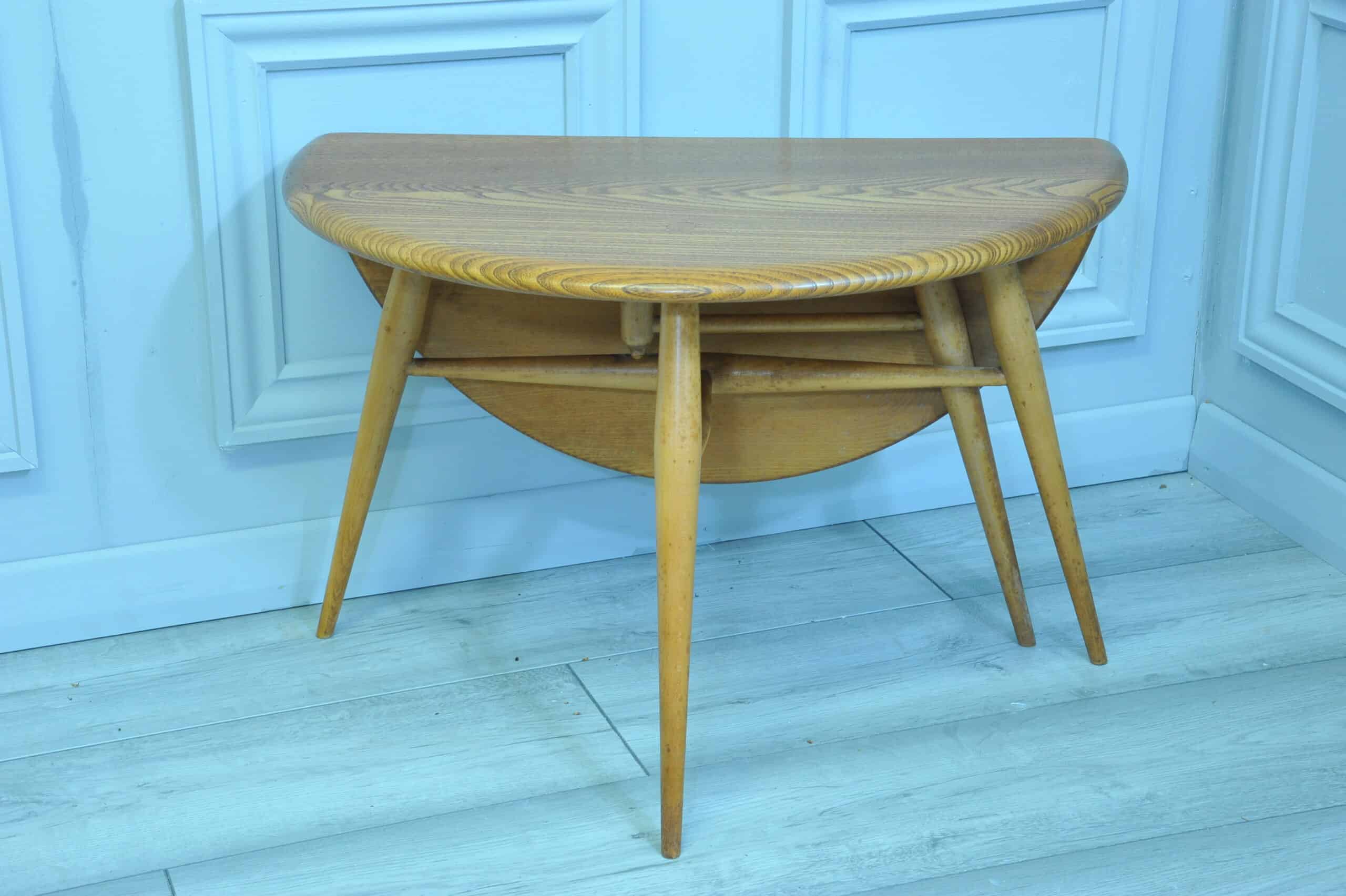 Single drop clearance leaf table