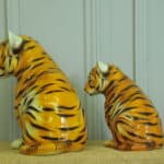 vintage ceramic tiger cubs