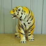 vintage ceramic tiger