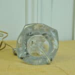 vintage daum crystal table lamp base