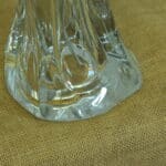 vintage daum crystal table lamp base