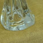 vintage daum crystal table lamp base