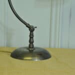 mid century iron and steel angle poise lamp