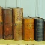 wonderful mix of antique vintage french faux livres (false books)