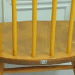 vintage ercol pair of model 370a windsor armchairs