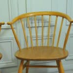 vintage ercol pair of model 449a windsor bowtop armchairs