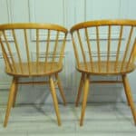 vintage ercol pair of model 449a windsor bowtop armchairs