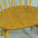 vintage ercol pair of model 449a windsor bowtop armchairs