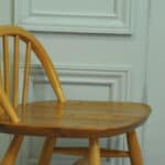 rare vintage ercol windsor dressing desk chair model 414