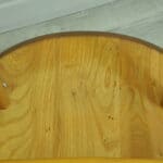rare vintage ercol windsor dressing desk chair model 414