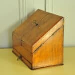 antique vintage stationary writing box cabinet