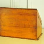 antique vintage stationary writing box cabinet