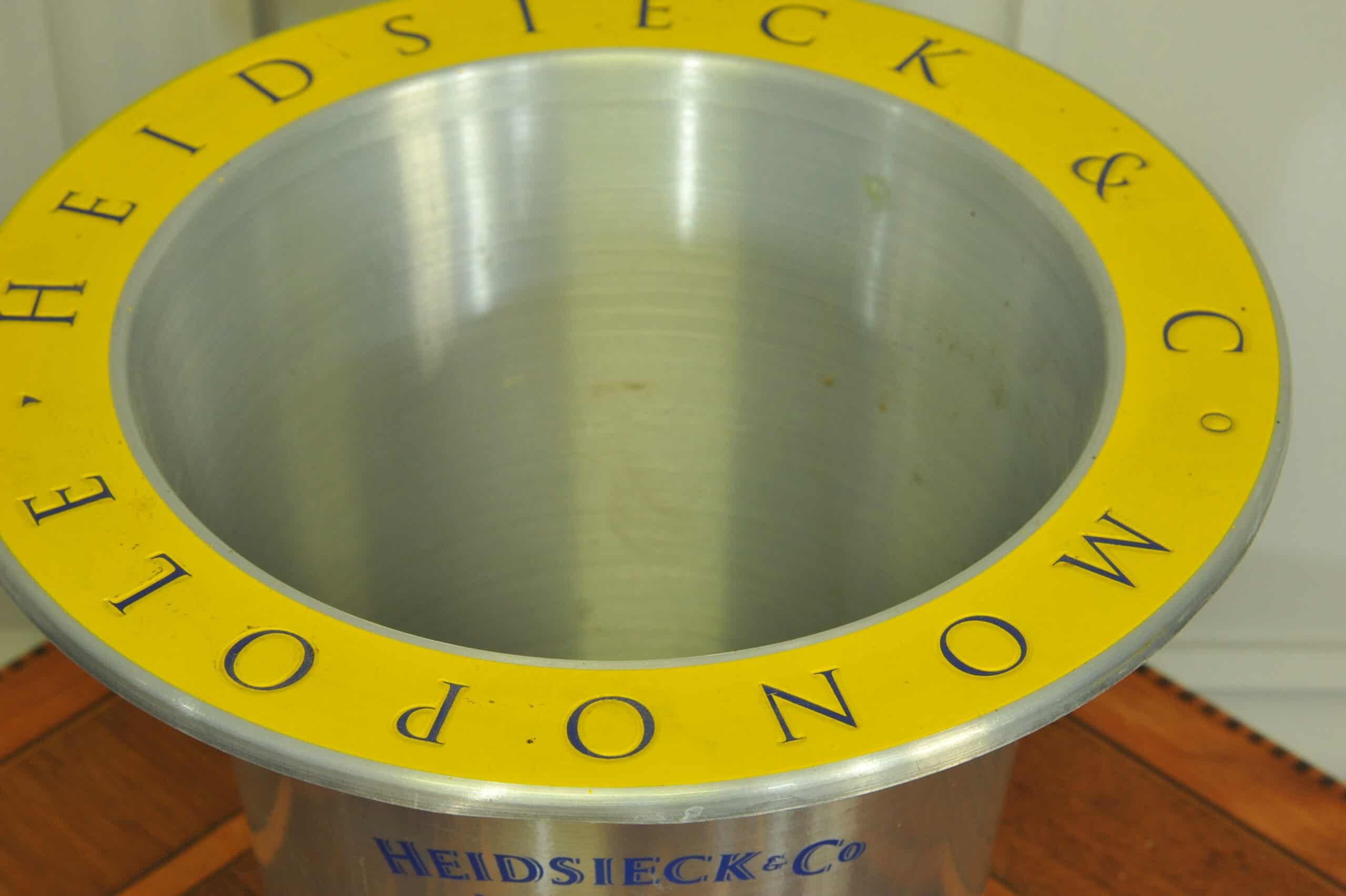 a good vintage piper heidsieck champagne ice bucket