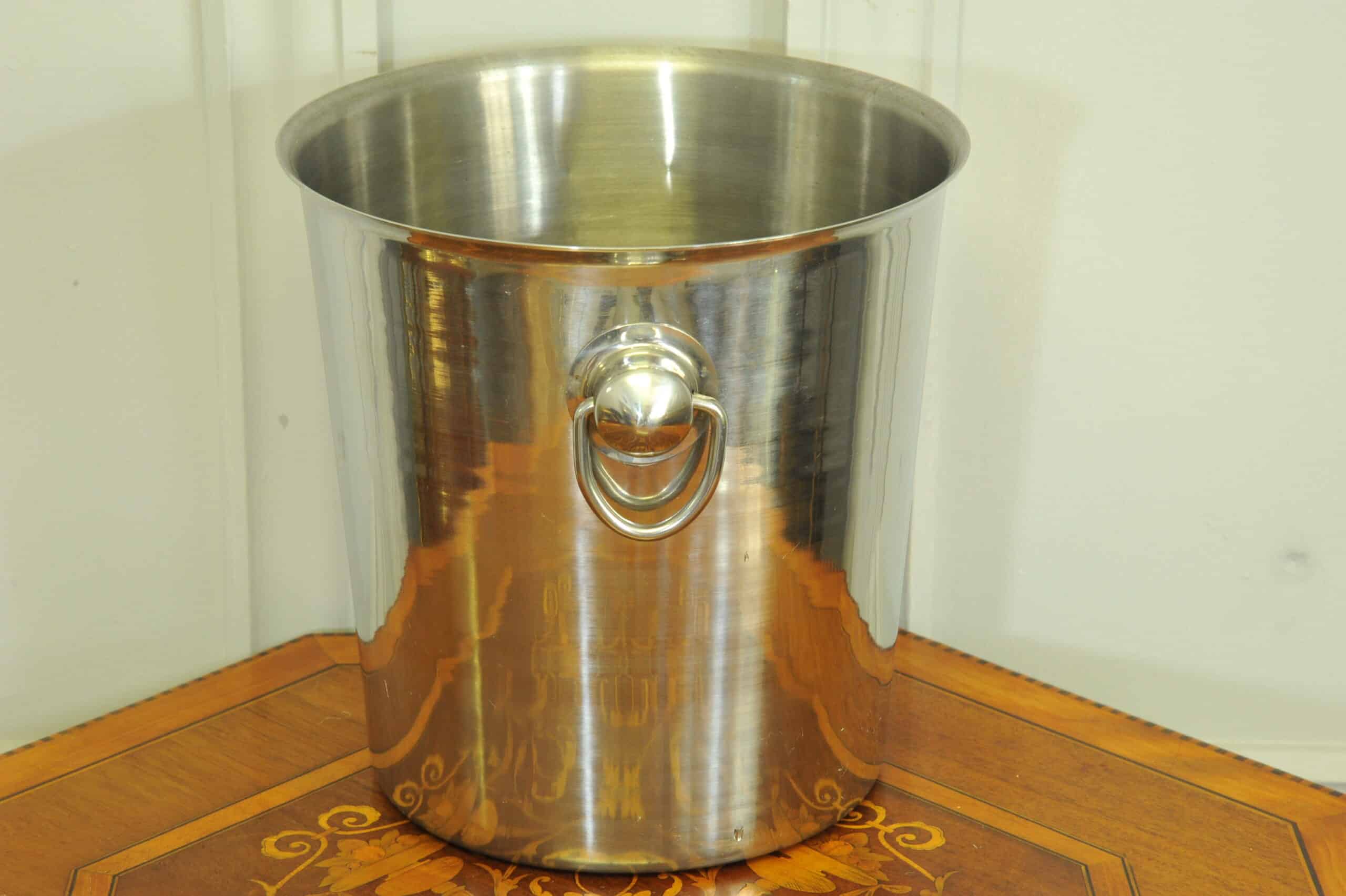 a superb vintage champagne ice bucket by vogalu