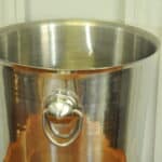 a superb vintage champagne ice bucket by vogalu