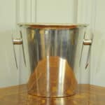 vintage silver plate champagne ice bucket by st medard france