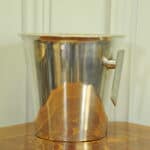 vintage silver plate champagne ice bucket by st medard france