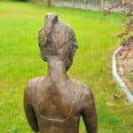 a stunning statue of a young girl