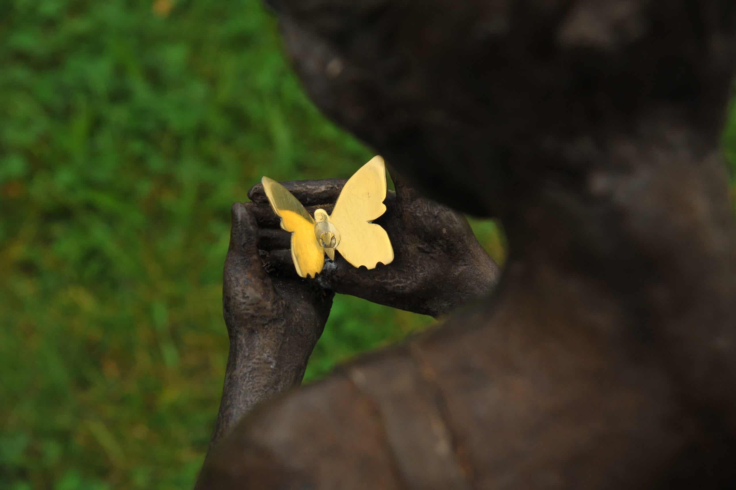 a stunning statue of a young girl