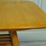 a vintage ercol 398 long coffee table with under shelf