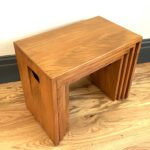 vintage ercol 495 square nesting tables