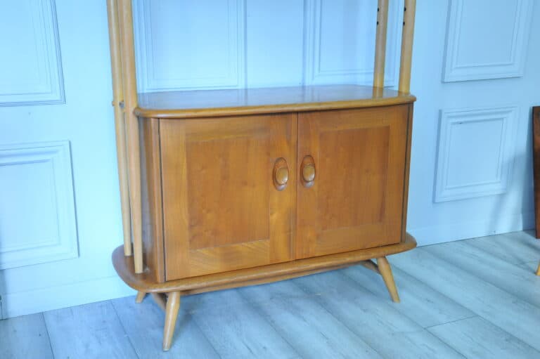 ercol giraffe display bookcase room divider model 363