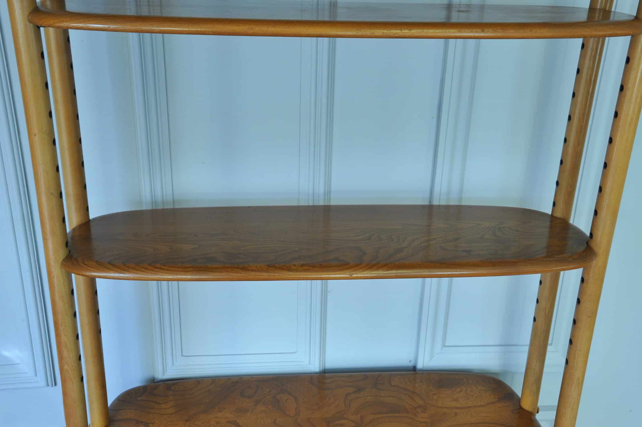 ercol giraffe display bookcase room divider model 363