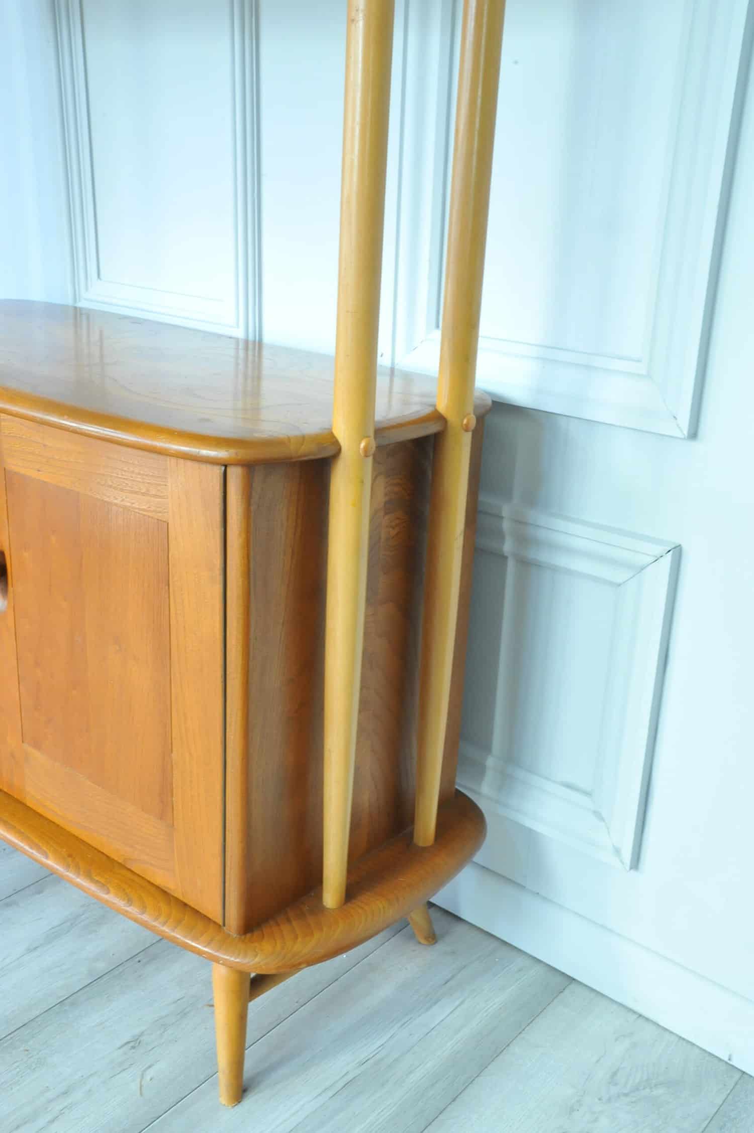 ercol giraffe display bookcase room divider model 363