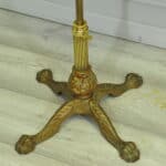 antique carters of london literary machine reading music brass and mahogany stand table