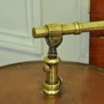 antique carters of london literary machine reading music brass and mahogany stand table