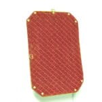a vintage moroccan bone and brass decorated wall mirror
