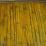 a vintage french faux bamboo folding conservatory chair