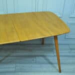 the vintage ercol blonde grand windsor 444 extending dining table