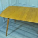 the vintage ercol blonde grand windsor 444 extending dining table