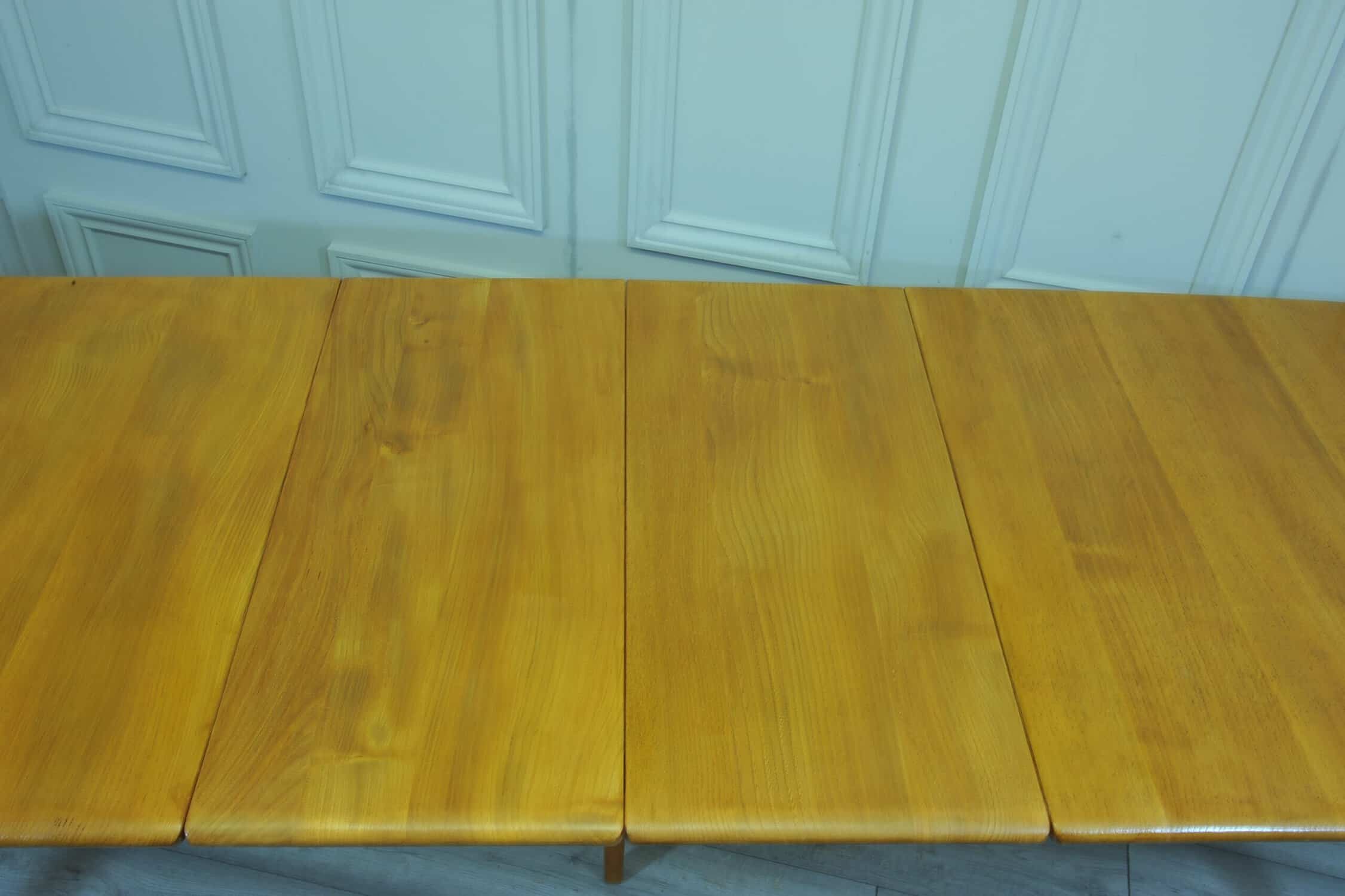 the vintage ercol blonde grand windsor 444 extending dining table