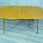 the vintage ercol blonde grand windsor 444 extending dining table