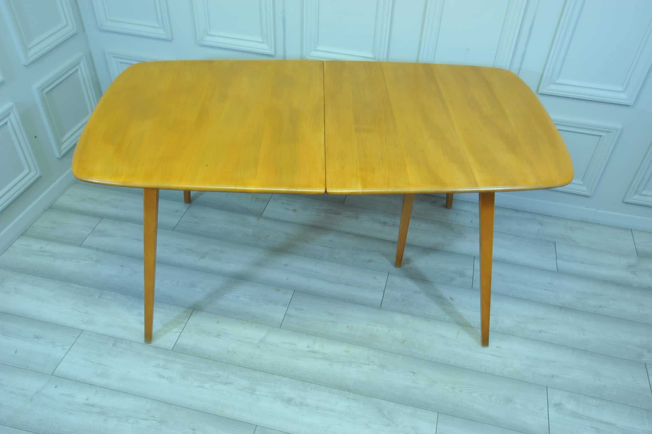 the vintage ercol blonde grand windsor 444 extending dining table
