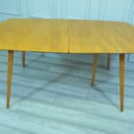 the vintage ercol blonde grand windsor 444 extending dining table