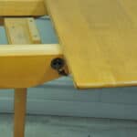 the vintage ercol blonde grand windsor 444 extending dining table