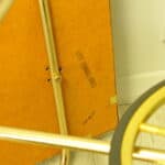 stunning vintage french two tier drinks cart