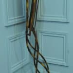 a vintage french faux bamboo folding conservatory chair