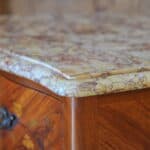 stunning vintage french louis xv style marble top tall chest