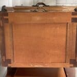 a pair of stunning vintage french three drawer marble top bedside cabinets