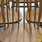 a set of six vintage ercol windsor hoop back model 370 chairs